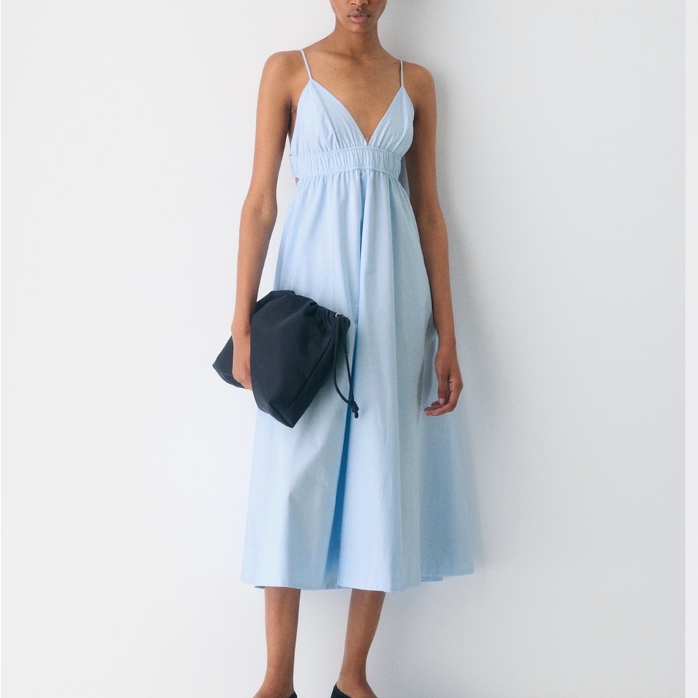 Babaton Encourage Poplin Dress in Skyline Blue 🩵